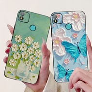 For Tecno Pop 4 Casing BC2c BC1s Cover Popular Flower Butterfly Soft Silicone Phone Case For Tecno P
