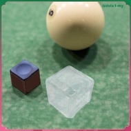 [LzdzlxaaMY] Clear Snooker Chalk Box PP Holder Portable Lightweight Game Accessories for Pool Cue Ma