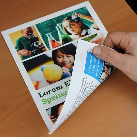 Customized flyers A4 A5, A6 size 150gms paper printed poster color Advertising Flyer poster double s