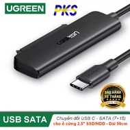 USB Type C to Sata (7+15) conversion cable for external hard drive SSD, 2.5 inch HDD, 50cm long UGRE