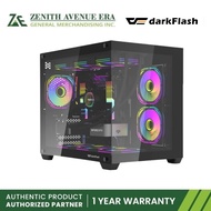 Darkflash C285MP EXQUISITE M-atx PC CASE BlackWhite