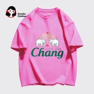 [Chang Beer]Ready Stock T Shirt 100% Cotton Round Neck Short Sleeve Premium Tshirt