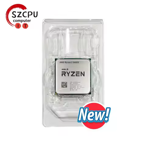 AMD R5 5600X New Ryzen 5 5600X 3.7 GHz 6-Core 12-Thread CPU 7NM 65W L3=32M 100-000000065 Socket AM4