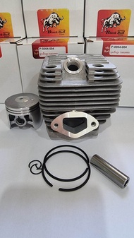 ชุดเสื้อสูบ+ลูกแหวน เลื่อยยนต์ กระทิงดำ รุ่น 6000 แท้ รหัส B-CS152 EB6 และ B-CS152 EG6