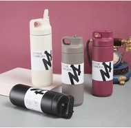 550ml Vacuum Insulated Hot And Cold Thermoflask Bottle Tumbler Cup Themal Portable With Straw Handel