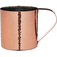 【BarCraft】錘紋不鏽鋼馬克杯(銅550ml)  |  水杯 茶杯 咖啡杯 露營杯 不銹鋼杯