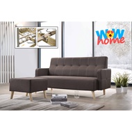 Modern Fabric Sofa Set (3 Seater + 1 Stool)