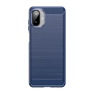 NEW For Samsung Galaxy A07 Case Carbon Fiber Silicone Bumper TPU Soft Rubber Phone Protector Case Sa