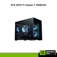 INVADER MASTER M47 | RTX 5070 Ti | Ryzen 7 7800X3D GAMING DESKTOP
