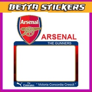Roadtax Sticker - Team Arsenal