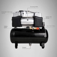 Air compressor car air pump 12V/220V 2.5L/4L/6L portable tire inflator electric motorcycle pump sma