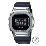 Casio G-Shock GM-5600-1 Digital Unisex Watch Chrome Plated Metal Bezel Black Resin Band  GM-5600  GM5600  GM-5600-1DR