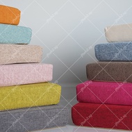 Sponge Cushion Linen Seat Cushion 50D High Density Sponge Cushion Office Seat Cushion Dining Chair C
