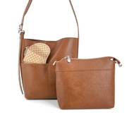 ST.JAMES กระเป๋าสะพายข้าง/กระเป๋าถือ หนัง PU รุ่น DEMOUR (มี 2 สี) | กระเป๋าแฟชั่น ผู้หญิง