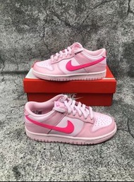 Nike Dunk Low GSTriple Pink 粉色