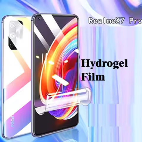 Hydrogel Film For Realme GT Neo 5G 8 7 6 X2 X7 5 3 2 Pro 7i Global Screen Film For Realme 7 8 X3 X7 