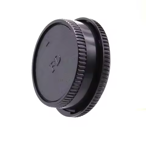 For Canon FD Rear Lens Cap Camera Body Cap Cover Lid Plastic Black for Canon FD mount SLR camera and