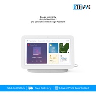 Google Nest Hub 2 | 2nd Generation With Google Assistant | 1 Year Google Warranty | SG Local