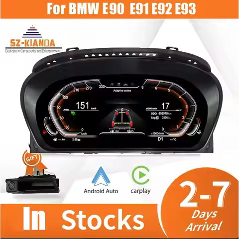 2025 Latest 12.3'' Original Digital LCD Dashboard For BMW 3 Series E90 E91 E92 E93 Cluster instrumen