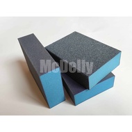 Abrasive Blue Foam Block (20pcs) K60, K100, K180 / Standard Block / Abrasive Blue Sponge Block
