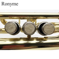 [Ronyme] Plastic Trumpet Cornet Key Buttons Mica Inlays For Trumpet Accessories