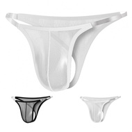 Sexy Mens Mesh Thin Bag Low Waist Briefs Underwear Underwear Underwear Thong