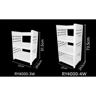 Roomy Multipurpose Rack 3Tier/4Tier /5Tier /Rack Serbaguna /Bathroom Rack/Rack plastik