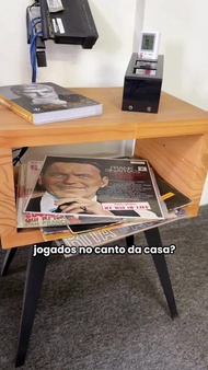 ck  Rak Penyimpanan Rekod Vinyl LP Dipasang Pada Dinding Organizer Rak