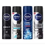 NIVEA MEN ANTI PERSPIRANT 150 ML/Nivea Men 150ml/48h protection/SPRAY BADAN NIVEA/MEN BODY SPRAY/SPR