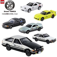 โมเดลรถโลหะผสม TOMY TOMICA TOMICA ของญี่ปุ่น Initial D ฟูจิวาระโทมิยะ AE86ของตั้งโชว์รถของเล่น