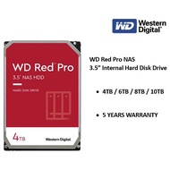 WD Western Digital Red Pro NAS 3.5" Hard Drive (4TB / 6TB / 8TB / 10TB) SATA 6Gb/s 256MB Network Sto