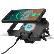 For BMW R1200GS R1250GS F700GS F800GS F750GS F850GS Motorcycle Wireless Charging Mobile Phone GPS Na