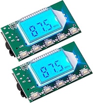 2 Pieces Digital FM Transmitter Module Stereo FM Transmitter DSP PLL 76.0-108.0MHz Stereo Frequency 