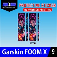 SKIN Sticker Garskin Foom X Gear 5 UV Varnish Printing