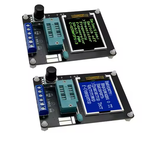 LCD Display GM328A Transistor Diode Tester Capacitance ESR Voltage Frequency Meter PWM Square Wave G