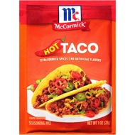 McCormick Taco Seasoning Mix - Hot, 1 oz
