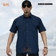 KEMEJA Paspampres Tactical Shirt Short Sleeve Stretch Formal Shirt Bandung Tactical Gear