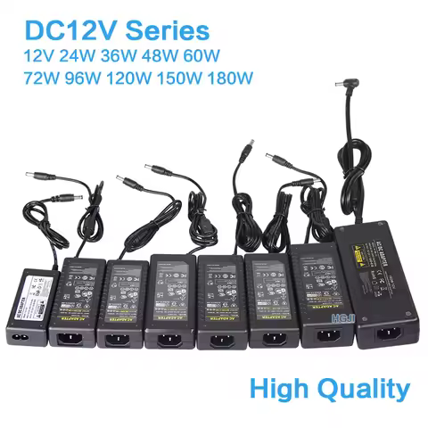 AC100V - 240V to DC 12V 2A 3A 4A 5A 6A 8.5A 10A 12.5A 15A 20A 300w lighting transformers Power Suppl
