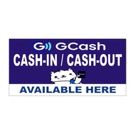 GCASH CASH IN CASH OUT AVAILABLE HERE PVC-Plastic Type