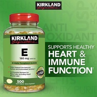 KIRKLAND Vitamin E 180mg 500 Softgels