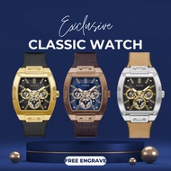 [FREE ENGRAVE]Original GUess Phoenix Tonneau Multifunction GW0202G1/G2/G3 43mm Collection Men's Watc