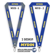 [Ready Stock] 2 DESIGN LANYARD MYDIN SUPERMARKET + FREE ID Card Holder| PREMIUM QUALITY PASARAYA MYD