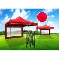 itop 3m x 3m One Sidewall Transparent Only for Canopy Tent PVC Canvas Side Wall Kain Sisi Saja Kanopi Khemah
