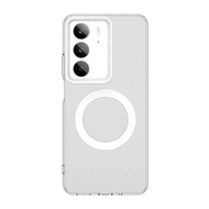 Jingsanc Phone Case For Realme C75x C75 C61 C63 C65s Wireless Charging Phone Casing edge Shockproof 