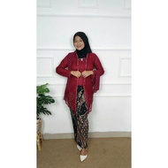 New kutu kebaya SET Shawl // Graduation kebaya Application kebaya // bridesmaid Uniform