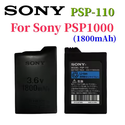 Original 1800mah Rechargeable Battery for Sony PSP1000 PSP 1000 PSP-110 PSP 110 PlayStation Portable