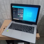 Laptop Bekas Asus A456UF Core i5 RAM 4GB HDD 1TB