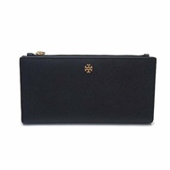 【TORY BURCH】對開防刮長夾-黑色