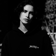 Sporty&Rich 22Autumn and Winter New Classic Letter English Print Cotton Pullover Women's Sweatshirt