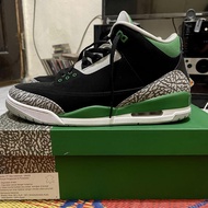 Air jordan 3 retro pine green original second size:47.5